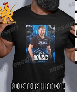 Luka Doncic Starter 5th NBA All Star Appearance T-Shirt