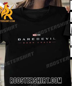 Marvel Studios Daredevil Born Again Logo New T-Shirt