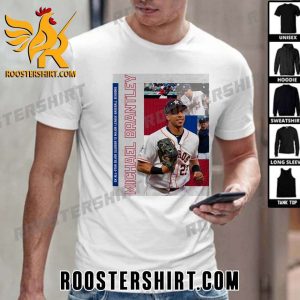Michael Brantley Retired T-Shirt With 5X All Star Silver Slugger 15 MLB Season