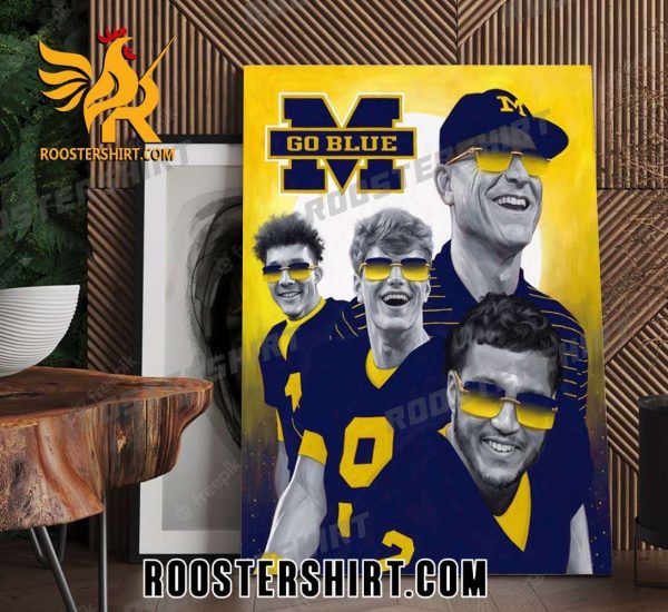 Michigan Wolverines Storms Back TO Beat Alabama 27-20 Poster Canvas