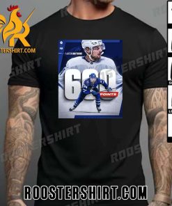 New Design Auston Matthews 600 points NHL T-Shirt