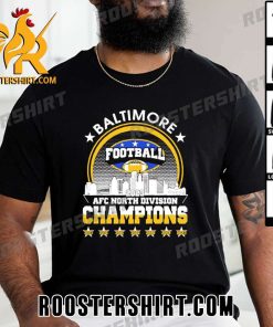 New Design Baltimore Ravens football 2023 AFC North Champions 2003-2023 Unisex T-Shirt
