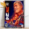 New Design Cody Rhodes WWE 2k24 Poster Canvas