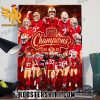New Design San Francisco 49ers 2023-2024 NFC Champions Poster Canvas