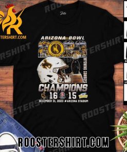 New Design Wyoming Cowboys Arizona Bowl 2023 Champions Unisex T-Shirt