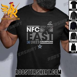 Official Dallas Cowboys 2023-2024 NFC East Division Champions T-Shirt