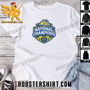 Official South Dakota State Jackrabbits FCS National Champions Logo T-Shirt