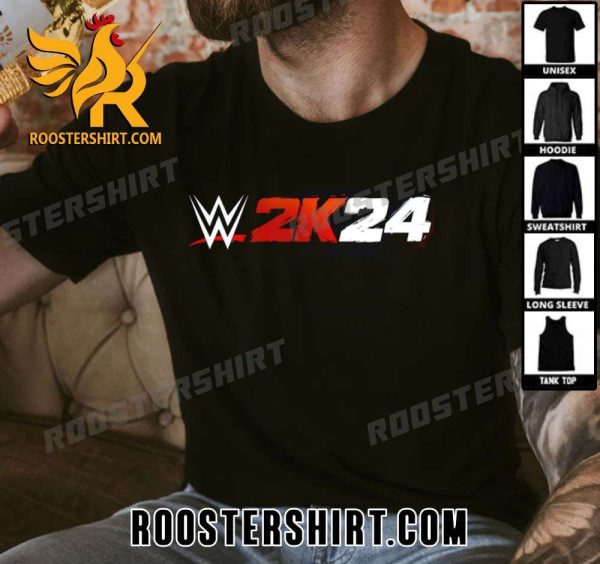Official WWE 2K24 Logo New T-Shirt