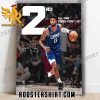 Paul George 2ND All Time Three Point List Signature LA Clippers Poster Canvas