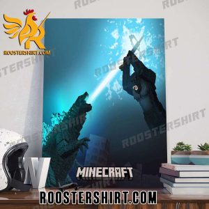 Premium A New Godzilla x Kong The New Empire Minecraft Collab Event Is Coming Soon 2024 Poster Canvas