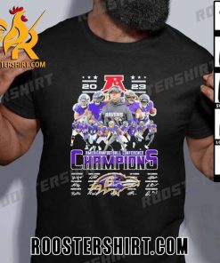 Premium Baltimore Ravens 2023 American Football Conference Champions Signatures Unisex T-Shirt