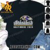 Premium Baltimore Ravens 2024 City Skyline Players Name Unisex T-Shirt