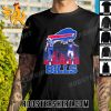 Premium Buffalo Bills Skyline James Cook And Josh Allen Signatures Unisex T-Shirt