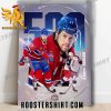 Premium Congratulations To Canadiens Montreal Player Josh Anderson 500 Matchs Poster Canvas