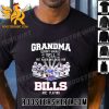 Premium Grandma Doesn’t Usually Yell But When She Does Her Buffalo Bills Are Playing 2023 Playoffs Signatures Unisex T-Shirt