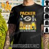 Premium Green Bay Packers Bart Starr And Aaron Rodgers Thank You For The Memories Signatures Unisex T-Shirt