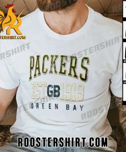 Premium Green Bay Packers Starter Throwback Logo EST 1919 T-Shirt