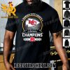 Premium Kansas City Chiefs Skyline 2023 AFC West Division Champions Unisex T-Shirt