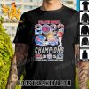 Premium Peach Bowl 2023 Ole Miss Rebels Champions 38-25 Penn State Unisex T-Shirt