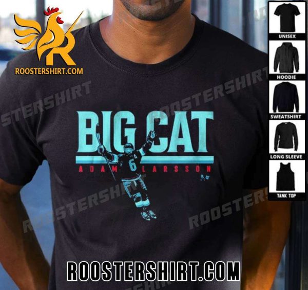Premium Seattle Kraken Adam Larsson Big Cat Unisex T-Shirt