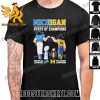 Premium Son Goku And Vegeta Michigan State Of Champions 2023 NCAA Tournament And Super Bowl Champions Unisex T-Shirt