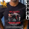 Premium The Equalizer Denzel Washington 10 Years 2014-2024 Thank You For The Memories Signatures Unisex T-Shirt