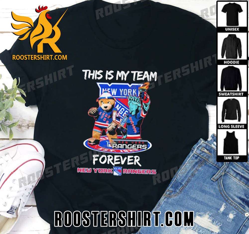 Premium This Is My Team Forever New York Rangers Mascot Unisex T-Shirt