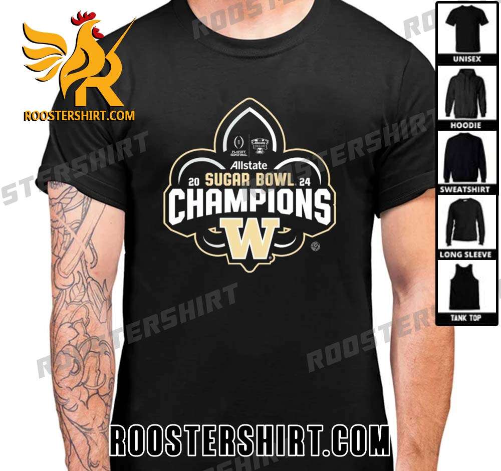 Premium Washington Champions 2024 Sugar Bowl Unisex T-Shirt