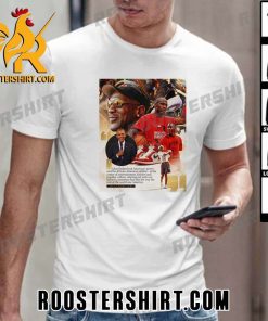 President Barack Obama penned a tribute essay on Michael Jordan to celebrate the launch of our Ring of Honor T-Shirt
