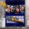 Quality 2024 iRacing Daytona 24h Winners Congratulations To Williams Esports Playseat Global GTP Poster Canvas