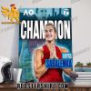 Quality Aryna Sabalenka Back-to-Back Australian Open Champions Poster Canvas
