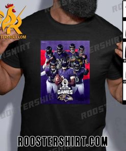 Quality Baltimore Ravens 2024 Pro Bowlers NFL T-Shirt