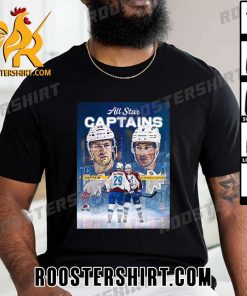 Quality Captain Nathan MacKinnon And Alternate Captain Cale Makar Of Colorado Avalanche Are All Star Captains T-Shirt