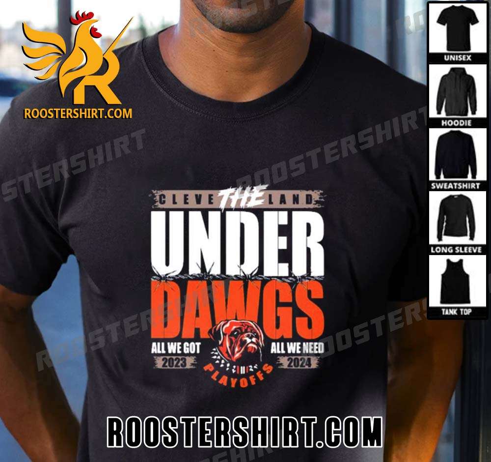 Quality Cleveland Browns Playoffs 2023 The Land Underdawgs Unisex T-Shirt