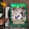 Quality Congratulations To USF All-Girl Cheer Back To Back National Champions 2024 UCA All-Girl Division 1A Game Day Cheer Poster Canvas