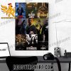 Quality Daredevil Jessica Jones Luke Cage The Punisher Iron Fist Defenders Team Marvel Cinematic Universe Poster Canvas