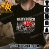 Quality Five Finger Death Punch Ice Nine Kill 2024 Europe Tour Schedule List T-Shirt