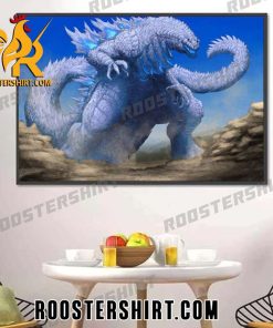Quality Godzilla Art Work Godzilla Minus One Minus Color Poster Canvas