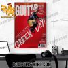 Quality Greenday Catching Some Air In The Cover Of Guitar World Magazine Poster Canvas