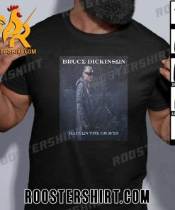 Quality Iron Maiden Bruce Dickinson Rain On The Graves Is The Second Single From The Mandrake Project And Is Available To Watch T-Shirt