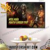 Quality Iron Maiden Legacy Of The Beast Collab With Alice Cooper Metal Mania Frontier Dungeon Event Poster Canvas