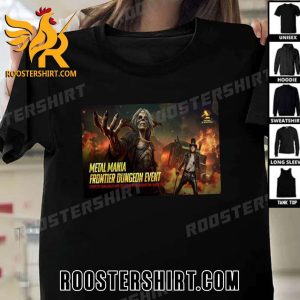 Quality Iron Maiden Legacy Of The Beast Collab With Alice Cooper Metal Mania Frontier Dungeon Event T-Shirt