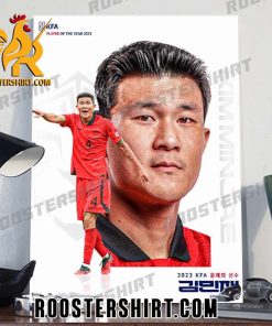 Quality KFA Awards 2023 Player Of The Year The Korean Monster Kim Min Jae Poster Canvas