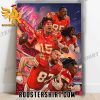 Quality Kansas City Chiefs The Kingdom Awaits NFL Wild Card Weekend Season 2023 Poster Canvas