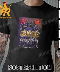 Quality Kings Of The North And The Top 1 Seed 2023 AFC North Champions Baltimore Ravens Merchandise T-Shirt