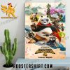 Quality Kung Fu Panda 4 International New Poster All Characters Releasing In Theaters On March 8 Chinese Style Poster Canvas
