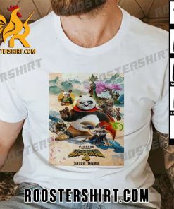 Quality Kung Fu Panda 4 International New Poster All Characters Releasing In Theaters On March 8 Chinese Style T-Shirt
