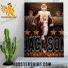 Quality Lance Jackson Texas Longhorns 6’6 260 Athlete Is Heading To Texas Poster Canvas