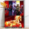 Quality Let’s The Fire Burn With Marvel Games Poster Canvas