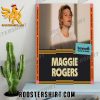 Quality Maggie Rogers In Bonnaroo Music And Arts Festival Poster Canvas